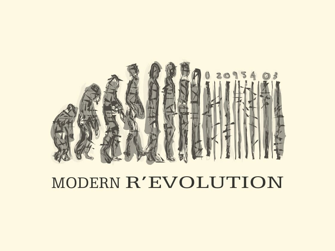 Modern R'evolution Logo - Lucidity Design
